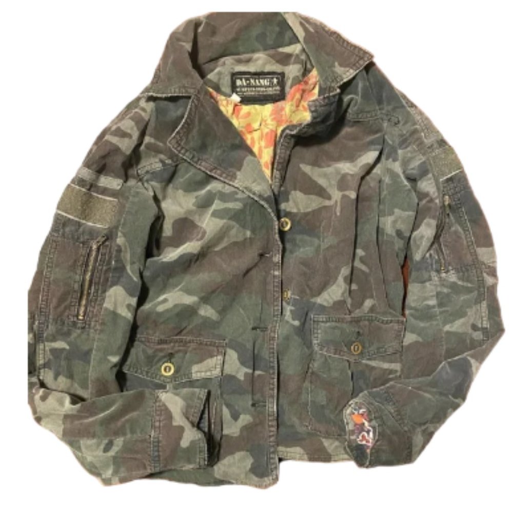 DaNang Camo Corduroy Jacket Size S